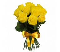 Букет из 11 желтых роз